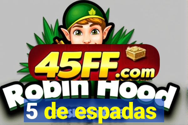5 de espadas
